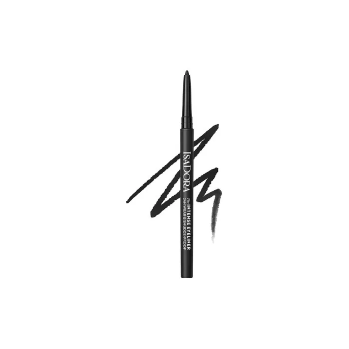 Isadora Kajal Waterproof Black Intense 24h - Strong Hold Without Smudging