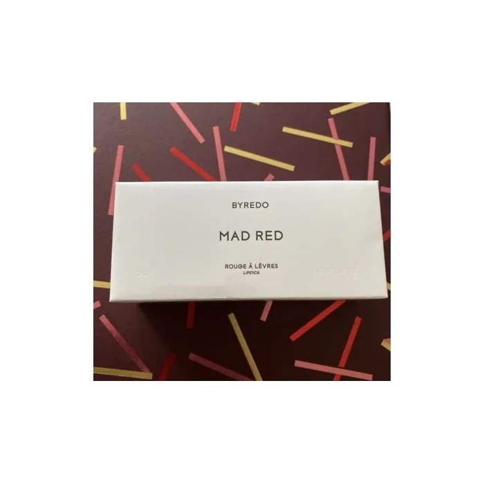 Brand New in Sealed Box Byredo Commuter Lipstick 3g Crazy Red RRP £44