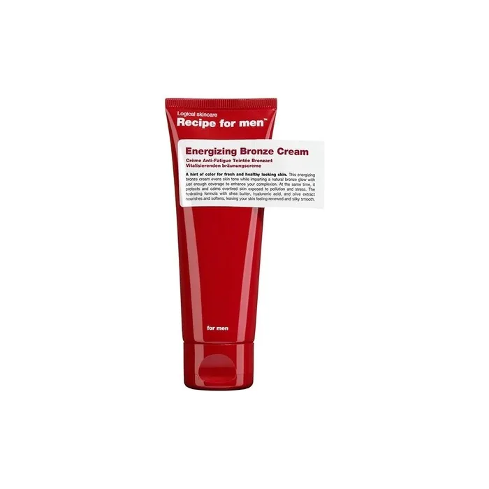 Recipe For Men Energising Lightweight Bronze Cream for Men 75ml