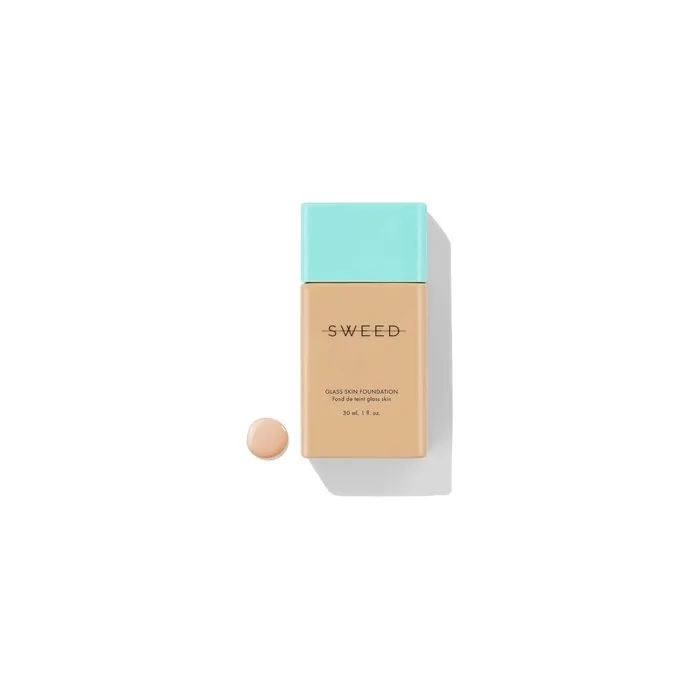 Sweed Glass Skin Foundation Long-Lasting Fluid Formula Hydrate