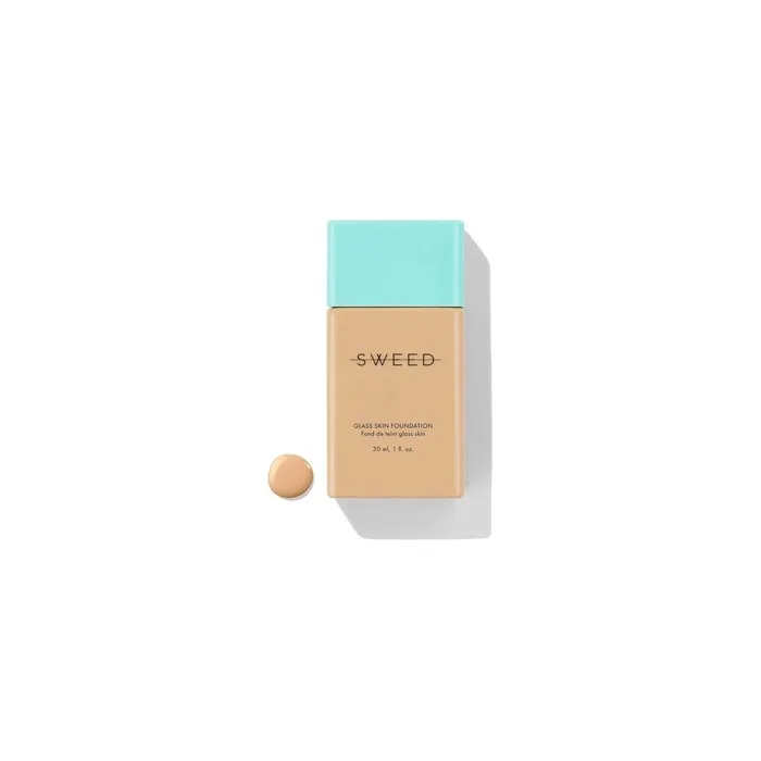 Sweed Glass Skin Foundation Long-Lasting Fluid Formula Hydrate