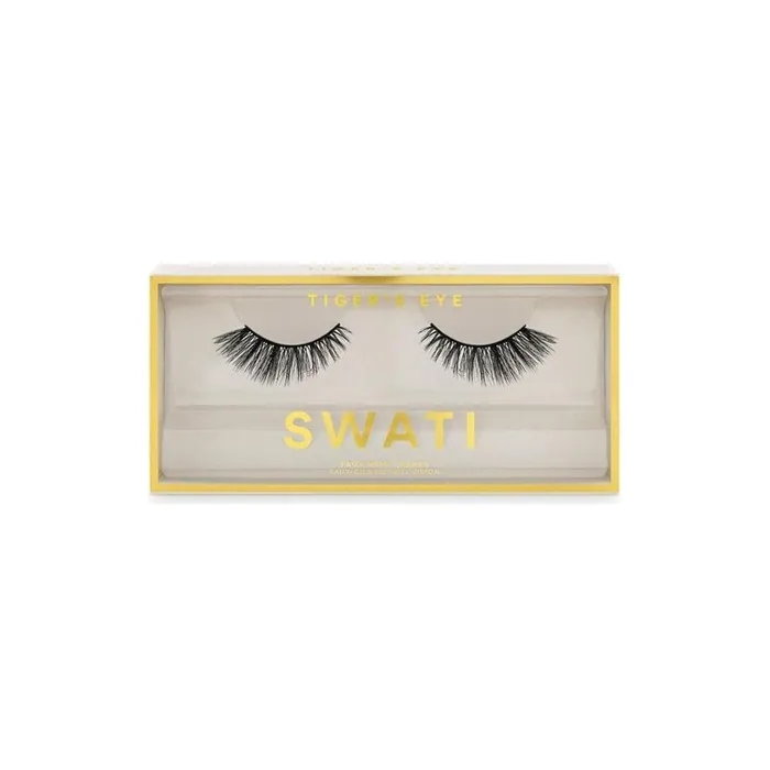 Swati Faux Mink Lashes Tiger's Eye Perfect For A Dramatic Look
