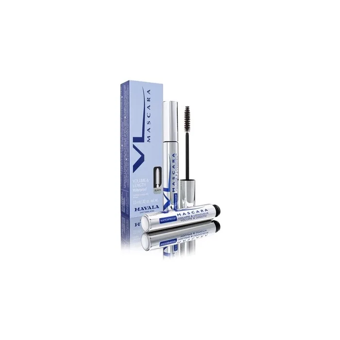 Mavala Volume & Length Waterproof Mascara Midnight Blue 0.32 Ounce