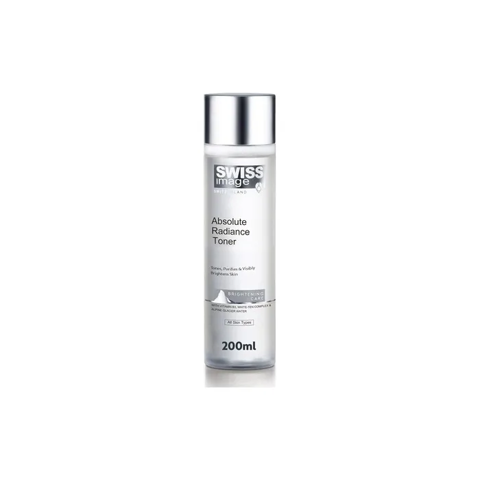 Swiss Image Absolute Radiance Toner 200ml Removes Makeup And Reduces