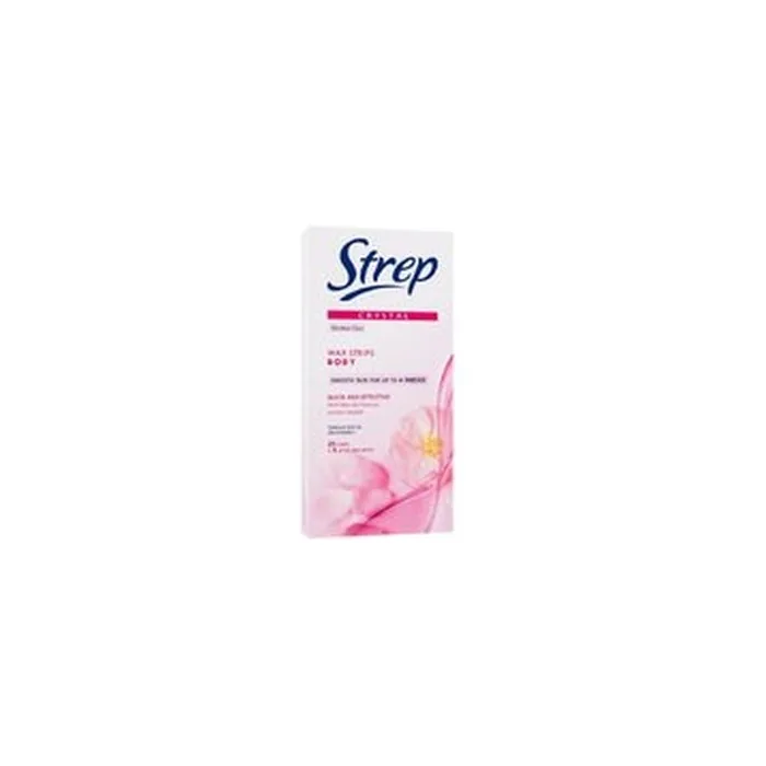 Strep Crystal Wax Strips for Body Hair Removal Quick and Effective for Normal Skin