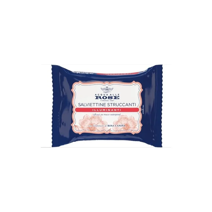 Acqua Rose Illuminating Facial Wipes - 20 Pieces