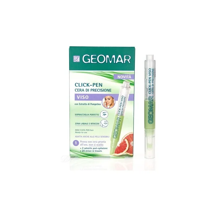 GEOMAR Wax Pen Click Pen for Eyebrows - Ready to Use