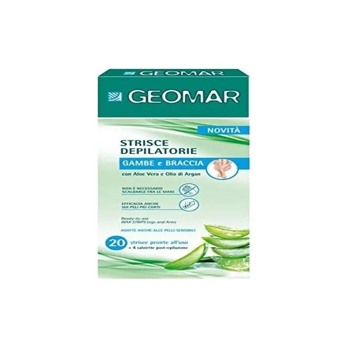 Geomar Leg and Arm Depilatory Strips
