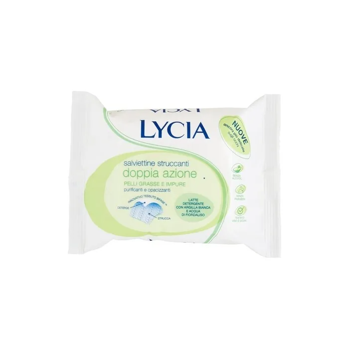 Purifying and Cleansing Makeup Remover Wipes for Oily Skin 20 Pieces