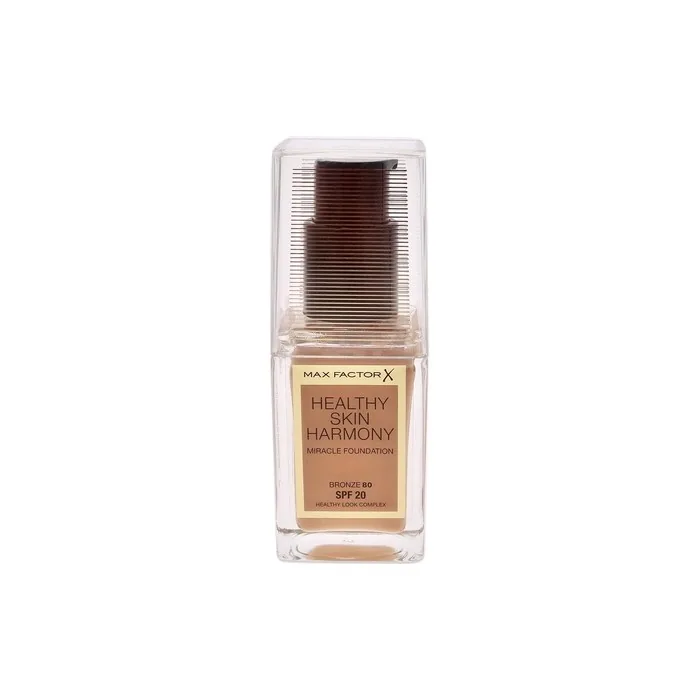 Max Factor Healthy Skin Harmony Foundation SPF 2 30ml 80 Bronze