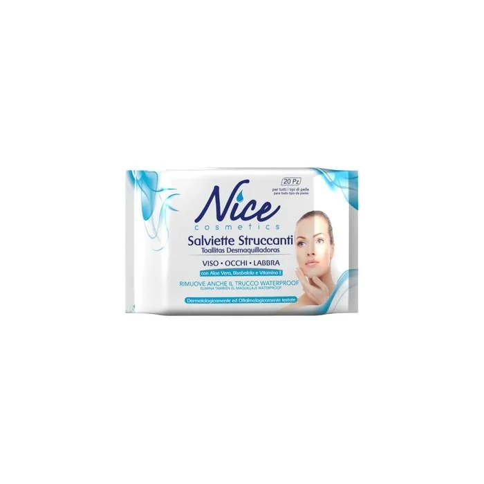 Nice Makeup Remover Wipes 20 Pieces