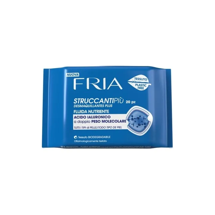 Fria Struccanti Piu Regenerating Wipes for Normal Skin - Pack of 20