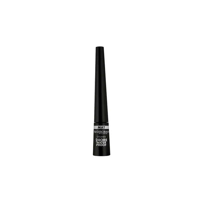 Deborah Milano Eyeliner 24 Hours Waterproof Long Lasting Transfer-proof Matte Finish Ultra Precision Black 2.9g