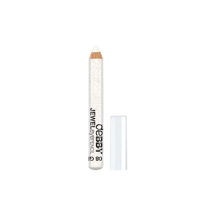 DEBBY Mega 08 White Glitter Eye Pencil Cosmetic Product