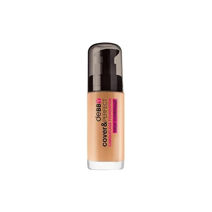 DEBBY Cover And Perfect Fluid Foundation 04 Honey Cosmetic for the Face