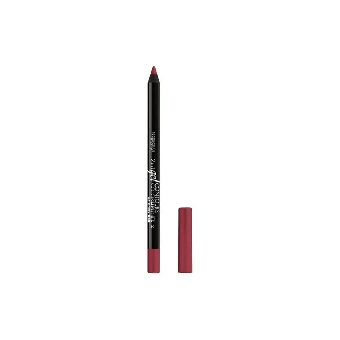 Deborah 2-in-1 Gel Contour & Color Lipliner Waterproof No.04
