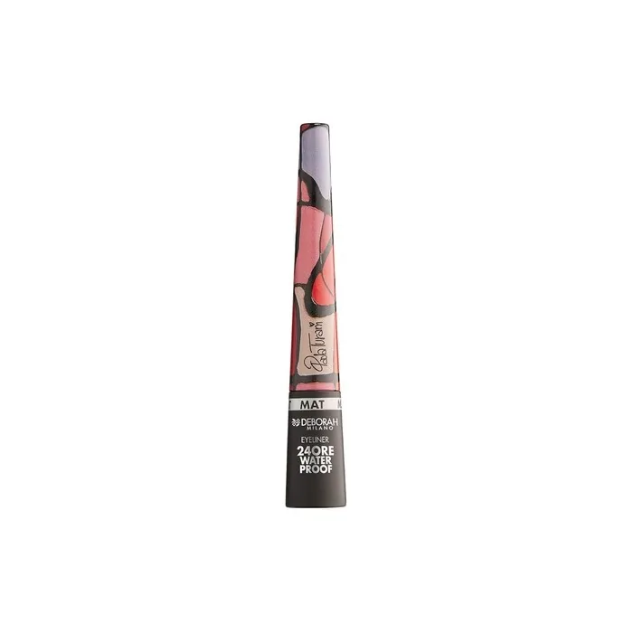 Deborah Milano Eyeliner 24 Hours Waterproof Mat Painted By Paola Turani Long Hold No Transfer Gives The Eyes A Defined Intense Finish Black 29g