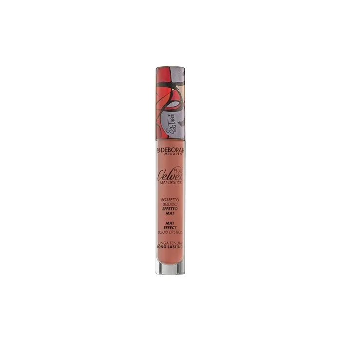 Deborah Fluid Velvet Matte Lipstick Antique Rose Painted By Paola Turani 45g