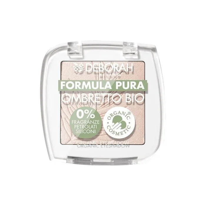 Deborah Mono Bio Formula Pure Color Eye Shadow No 02 Soft Gold With 100 Natural Ingredients Vegan And Crueltyfree