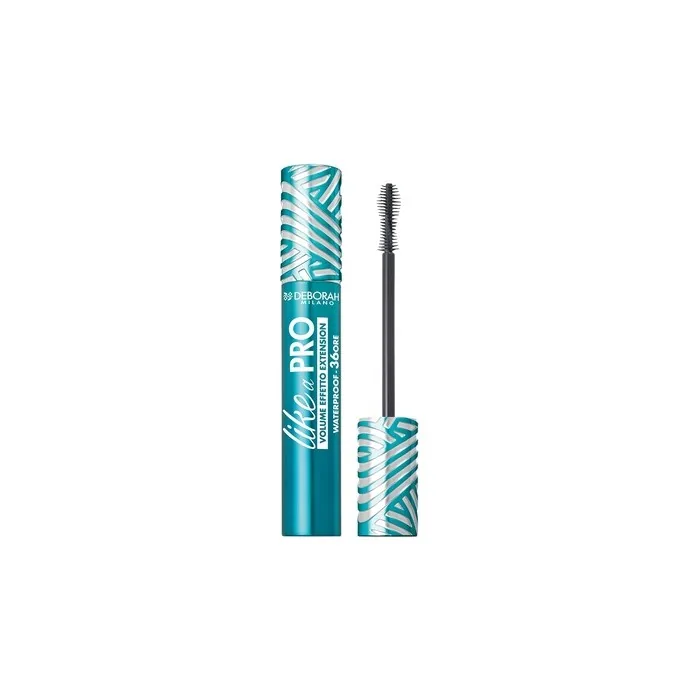 Deborah Milano Like a Pro Waterproof Mascara for Extra Volume and Infinite Length 12ml