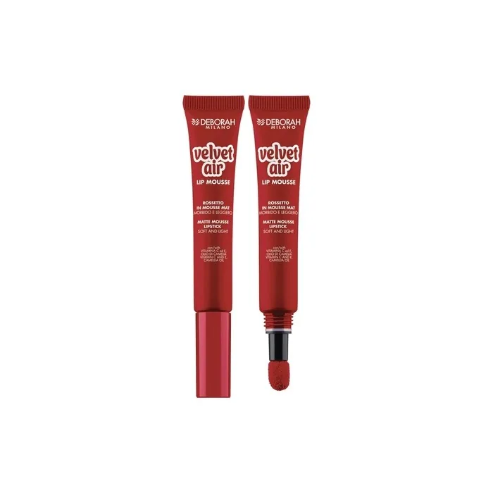 Deborah Milano Velvet Air Mousse Matte Lipstick N.05 Red Dahlia