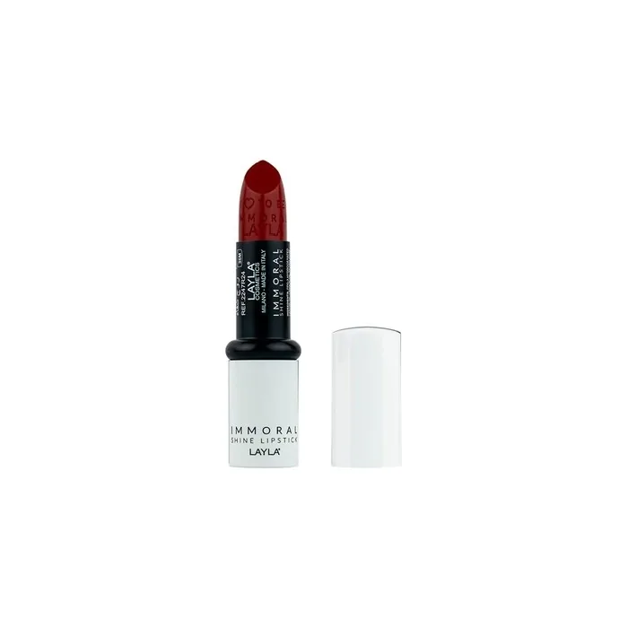 LAYLA Cosmetics Immoral Shine Lipstick N.30 Royal Red