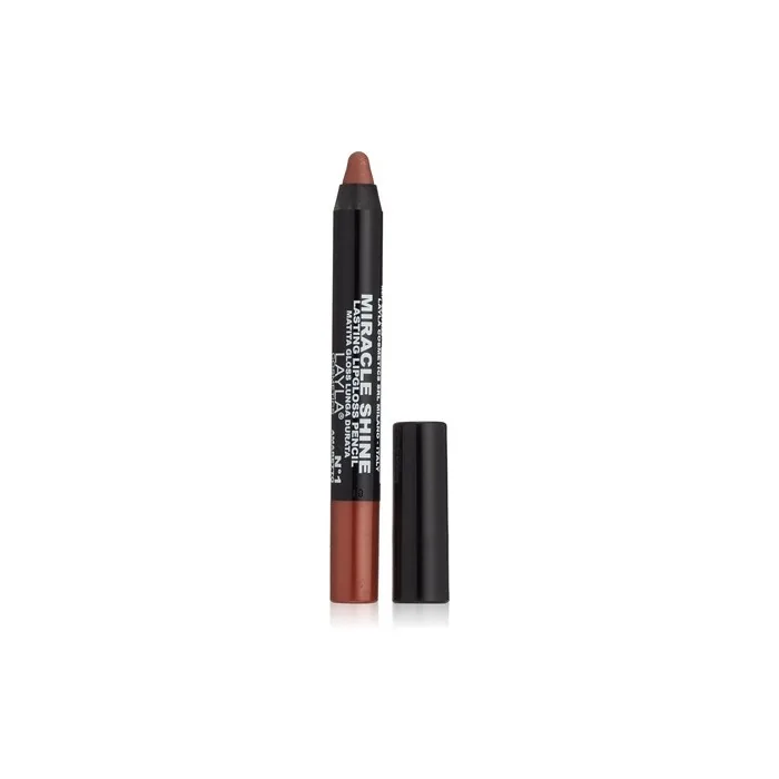 Layla Cosmetics Miracle Shine Lasting Lipgloss Pencil No 1 03 Ounce