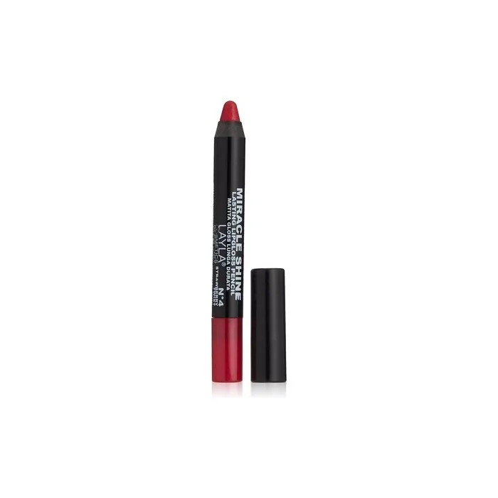 Layla Cosmetics Miracle Shine Lasting Lipgloss Pencil No. 4 0.3oz
