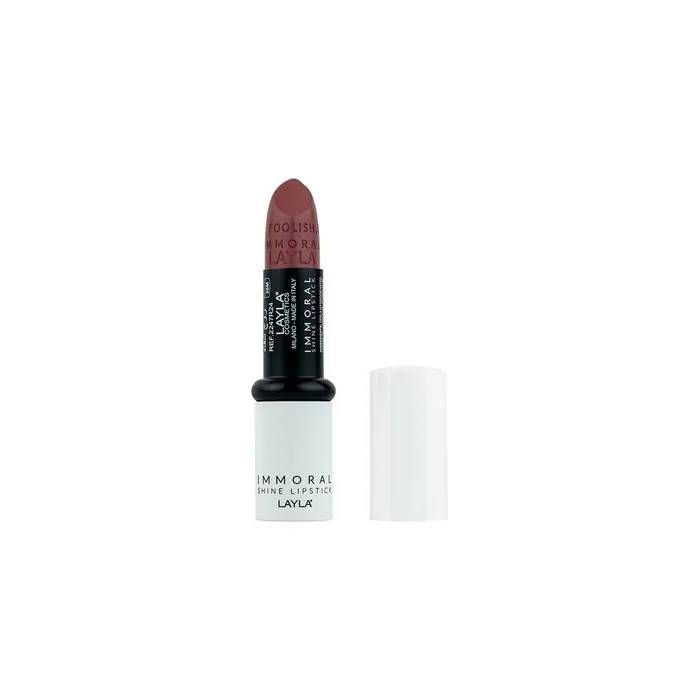 LAYLA Cosmetics Immoral Shine Lipstick N.7 Pool Night