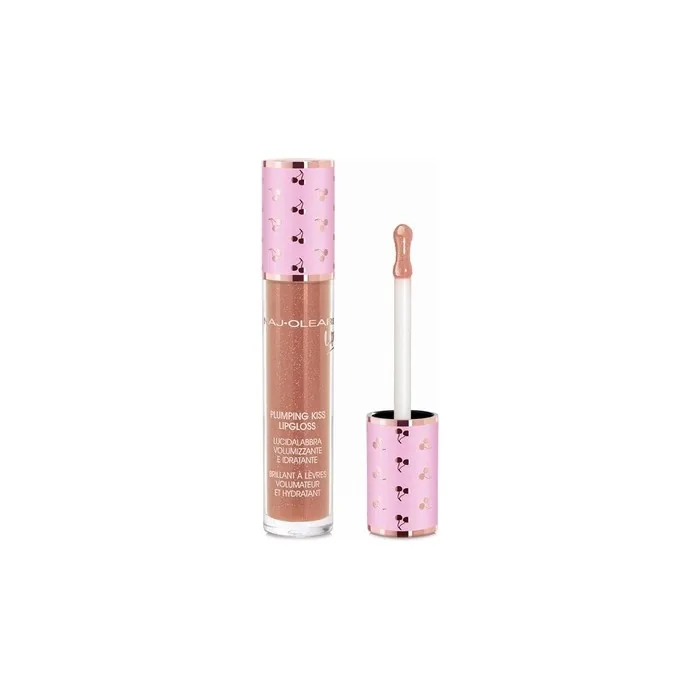 Volumizing Lip Gloss in Pearly Caramel Shade 06