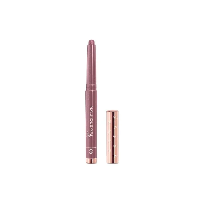 NAJ-OLEARI Absolute Stay Eye Shadow Makeup Face 08 Burgundy Perlato