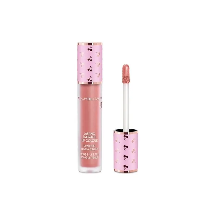 NAJ-OLEARI Lasting Embrace Lip Color Lipstick Makeup Face 11 Metallic Pink