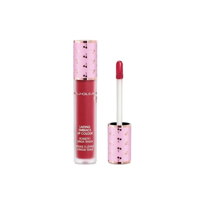 NAJ-OLEARI Lasting Embrace Lip Color Lipstick Makeup Face 08 Red Ruby