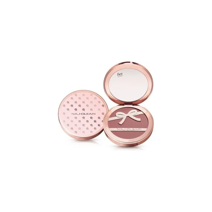 Naj Oleari Illuminating Eyeshadow 2 In 1 No.01 Silver Mauve