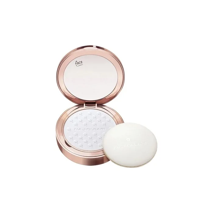 Naj Oleari No More Pore Mattifying Powder Transparent Compact Powder