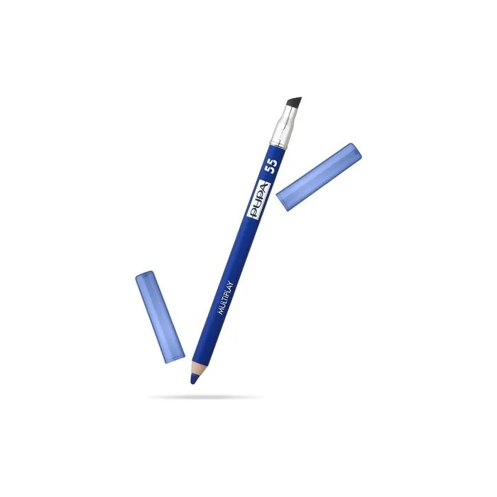 Pupa Milano Multiplay Eye Pencil 55 Electric Blue for Women 0.04 Oz