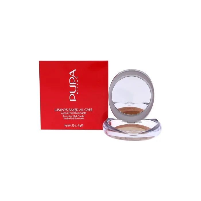 Pupa Milano Luminys Baked All Over Illuminating Blush Powder 05 Gold Stripes
