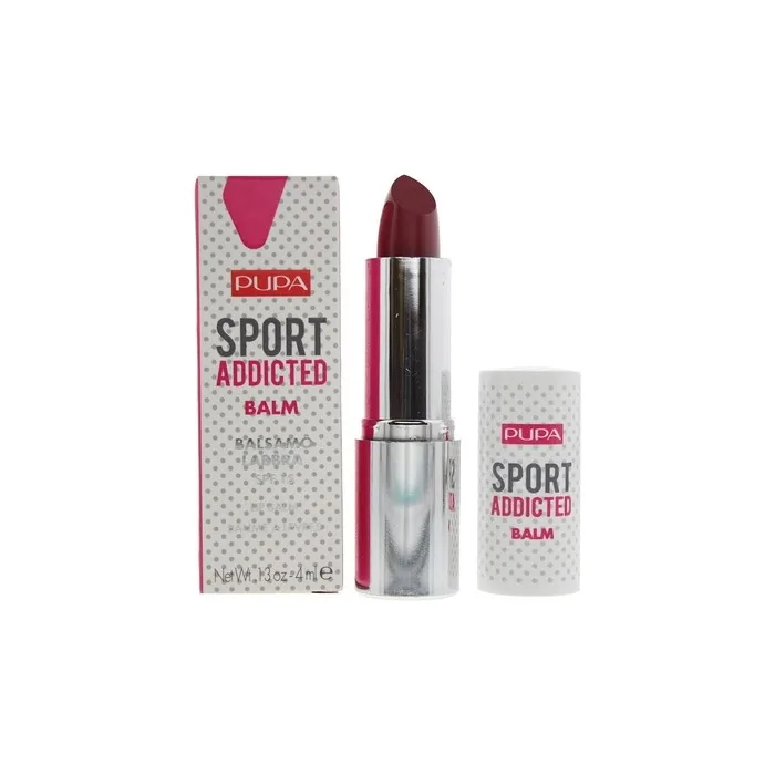 Pupa Sport Addicted 003 Burgundy Spf 15 Lip Balm 4ml For Women