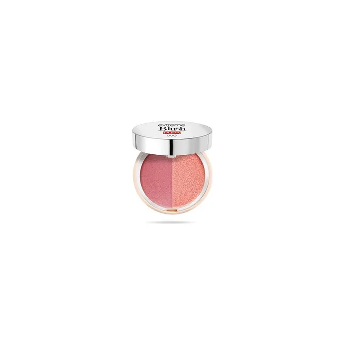 Pupa Milano Extreme Blush Duo 120 Radiant Caramel and Glow Spice for Women