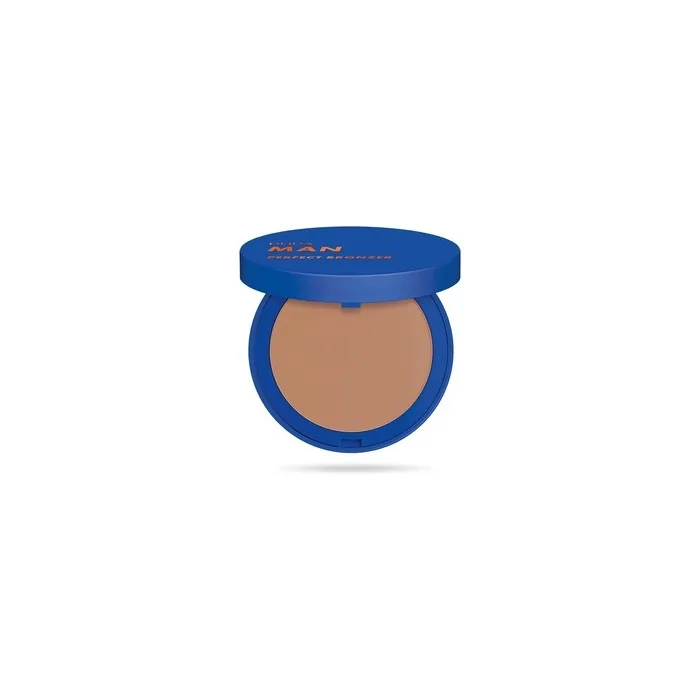 Pupa Man Perfect Bronzer 002 Face Powder, Naturally Tanned and Polished 6.5g
