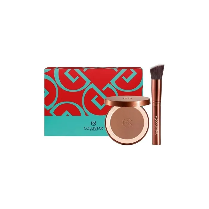Collister Silk Effect Powder Tanning Bronzer With Brush 11 Maldive Matte 10 G