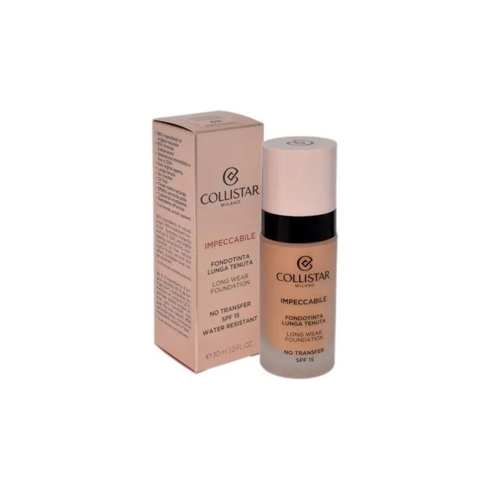 Collistar Impeccabile Long Wear Foundation Spf 15 4r Pink Sand 30ml