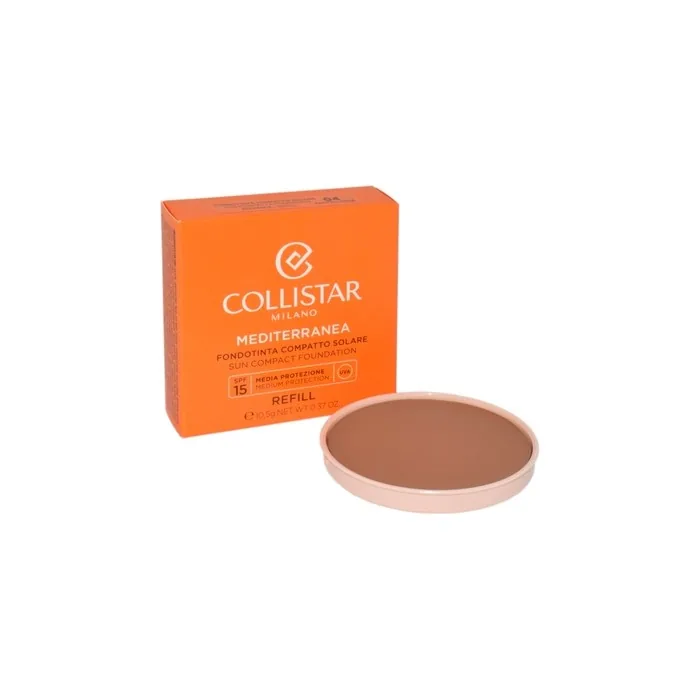 Collistar Mediterranea Sun Compact Foundation Spf 15 04 Pantelleria Refill 105g