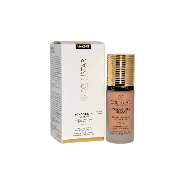 Collistar Unique Foundation Universal Essence Of Youth Spf 15 No 4r Rosy Nude 30ml