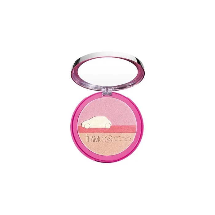 Ti Amo 500 Strobing Look Blusher Eye Shadows Highlighter 1 Pinky Tones