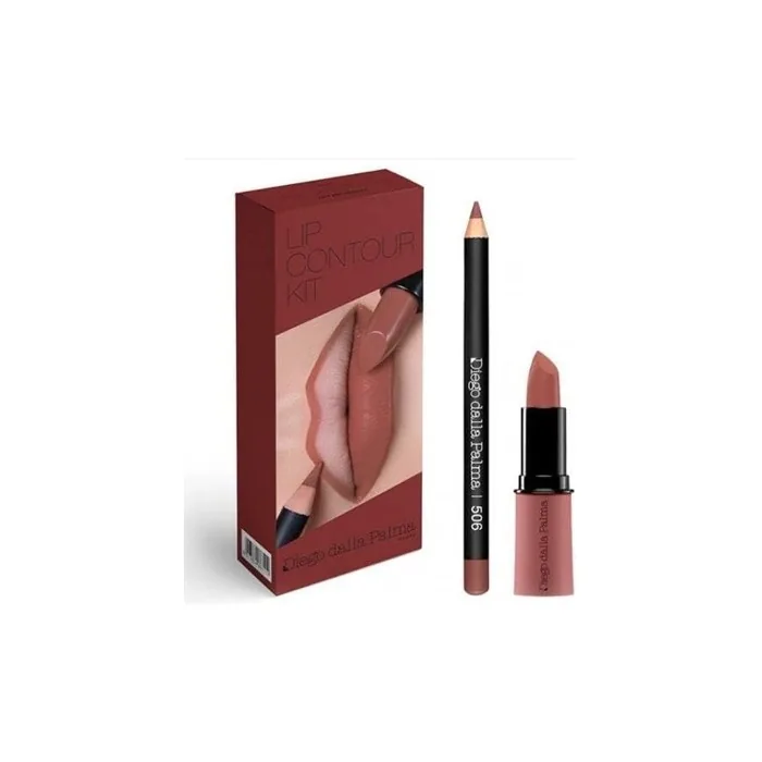 Diego Dalla Palma Lip Contour Kit Rossetto+Matita 506 Mauve