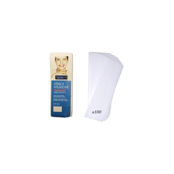 Premium 100 Extra Hair Removal Strips 20x7 cm 100g