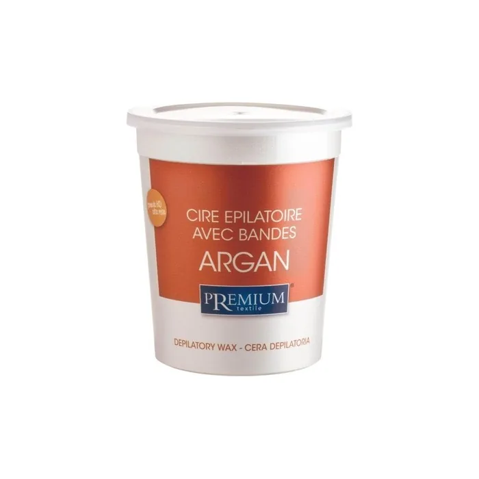Premium Argan Warm Wax 700ml Microwave Safe