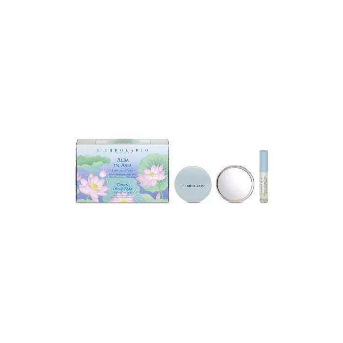 L'Erbolario Sunrise in Asia Set with Illuminating Powder Shine Effect