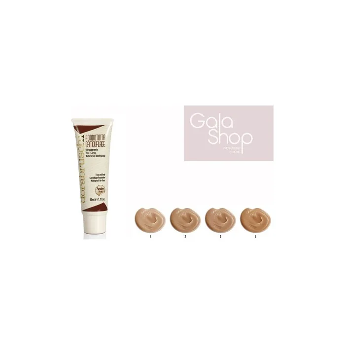 DORABRUSCHI Foundation Camouflage Very Opaque Face and Body Waterproof 50ml